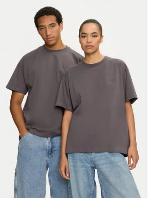 2005 T-Shirt Unisex Uniform Szary Loose Fit