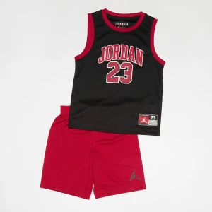 Jordan 23 Jersey Set uniseks Rampersy i zestawy dla niemowląt czerwony rozmiar Odzież