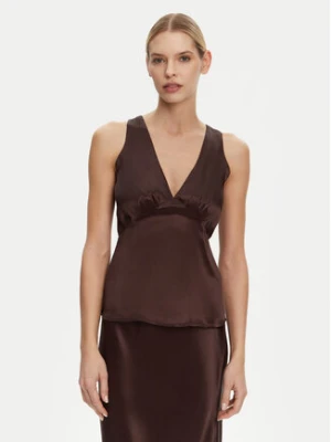 2NDDAY Bluzka Valenci 2252137287 Brązowy Regular Fit