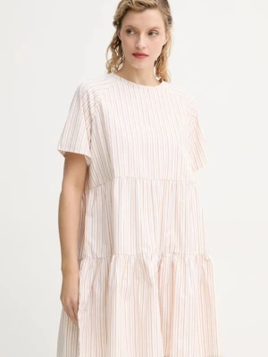 2NDDAY sukienka Loretta kolor pomarańczowy mini oversize 2252128245