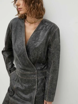 2NDDAY sukienka skórzana