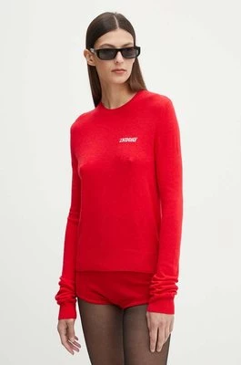 2NDDAY sweter z domieszką wełny 2ND Lance TT - Soft Wool Blen damski kolor czerwony lekki 2244340408