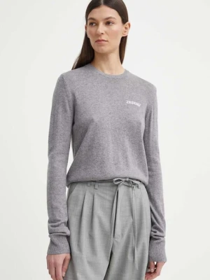 2NDDAY sweter z domieszką wełny Lance 2ND Lance TT - Soft Wool Blen szary