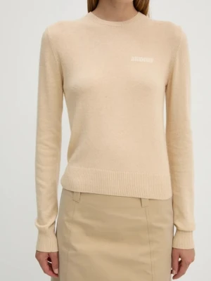 2NDDAY sweter z domieszką wełny Lance TT beżowy
