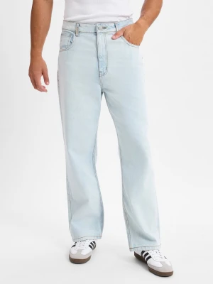 2Y Studios Dżinsy - Adrik Basic Baggy Mężczyźni Bawełna niebieski jednolity,