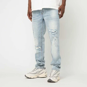 2Y STUDIOS Victor Ripped Slim Fit Jeans mężczyźni Spodnie dżinsowe niebieski rozmiar Odzież