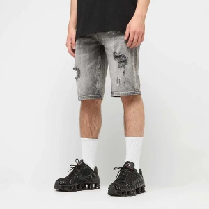 2Y STUDIOS Victor Ripped Slim Fit Shorts mężczyźni Krótkie spodenki szary rozmiar Odzież