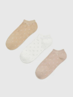 3 pack bawełnianych skarpet Moodo