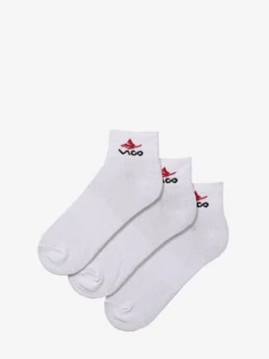 3-pack Białe Skarpety Nautilyn