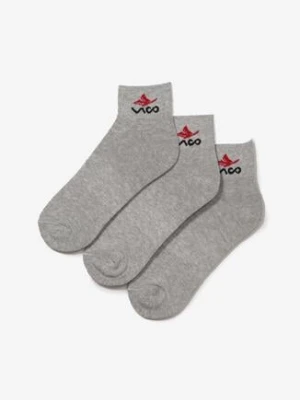 3-pack Szare Skarpety Nautilyn