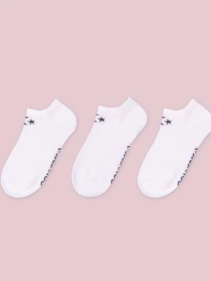 3-Pak Skarpetek Basic Wordmark Converse Biały