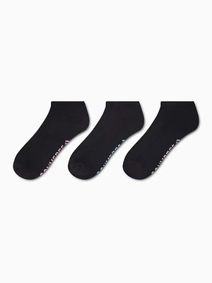3-Pak Skarpetek Wordmark Low Converse Czarny