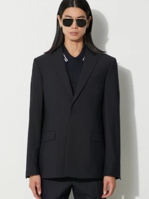 424 marynarka z domieszką wełny kolor czarny 35424G02 236502