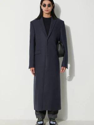 424 płaszcz z domieszką wełny