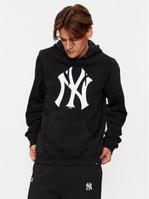 47 Brand Bluza New York Yankees BB017PEMIBR544112JK Czarny Regular Fit