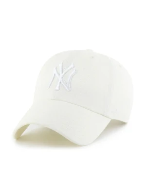 47 brand chusta z daszkiem bawełniana MLB New York Yankees beżowy