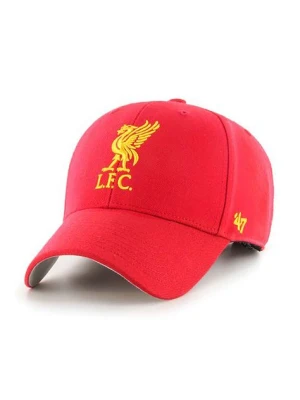 Zdjęcie produktu 47 brand czapka EPL Liverpool Liverpool FC kolor czerwony z aplikacją EPL-MVP04WBV-RDG