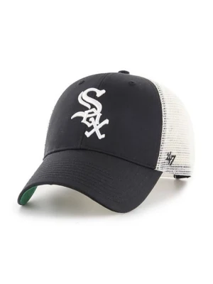 47 brand Czapka MLB Chicago White Sox kolor czarny z aplikacją B-BRANS06CTP-BK
