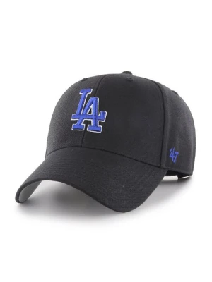 47 brand Czapka MLB Los Angeles Dodgers kolor czarny z aplikacją B-MVP12WBV-BKR