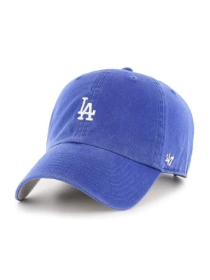47 brand Czapka MLB Los Angeles Dodgers z aplikacją B-BSRNR12GWS-RYA