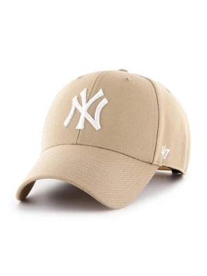 47 brand - Czapka MLB New York Yankees beżowy