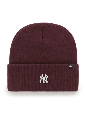 47 brand czapka MLB New York Yankees kolor bordowy B-BRNCK17ACE-KM