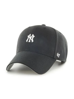 47 brand czapka MLB New York Yankees kolor czarny z aplikacją