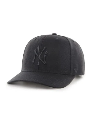 47 brand Czapka MLB New York Yankees kolor czarny z aplikacją B-CLZOE17WBP-BKA