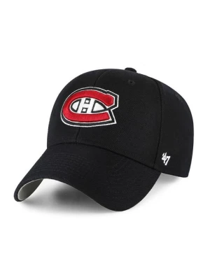 47 brand Czapka NHL Montreal Canadiens kolor czarny z aplikacją H-MVP10WBV-BKD