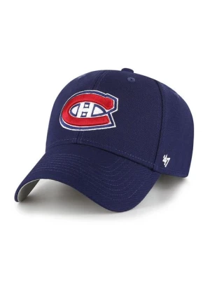 47 brand Czapka NHL Montreal Canadiens kolor granatowy z aplikacją H-MVP10WBV-LND