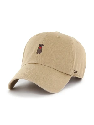 47 brand czapka z daszkiem bawełniana Dog Base Runner Icon beżowy