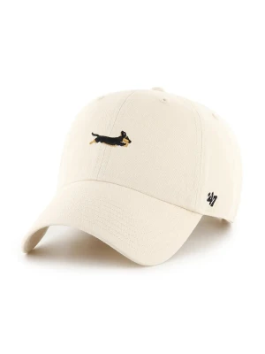 47 brand czapka z daszkiem bawełniana Dog Base Runner Icon beżowy