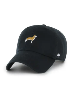 47 brand czapka z daszkiem bawełniana Dog Base Runner Icon kolor czarny gładka XX-BSRIC1411GWS-BKK