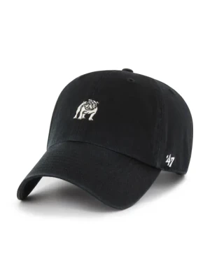 47 brand czapka z daszkiem bawełniana Dog Base Runner Icon kolor czarny gładka XX-BSRIC1411GWS-BKP
