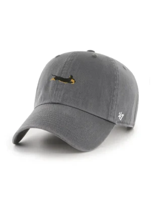 47 brand czapka z daszkiem bawełniana Dog Base Runner Icon kolor szary gładka XX-BSRIC1411GWS-CCC