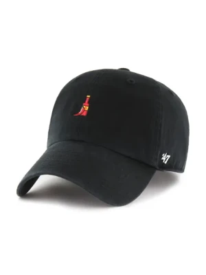 47 brand czapka z daszkiem bawełniana Food Base Runner Icon kolor czarny gładka XX-BSRIC1411GWS-BKG