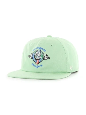 47 brand czapka z daszkiem bawełniana MLB LA Dodgers zielony