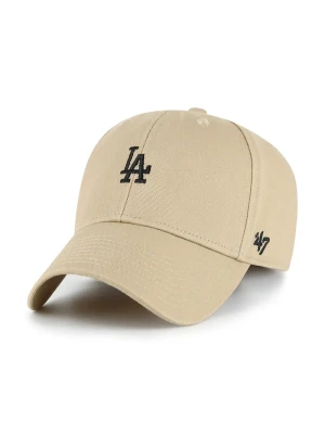 47 brand czapka z daszkiem bawełniana MLB Los Angeles Dodgers beżowy