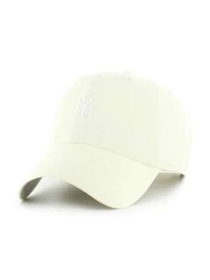 47 brand czapka z daszkiem bawełniana MLB New York Yankees beżowy
