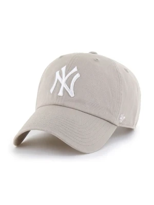 47 brand czapka z daszkiem bawełniana MLB New York Yankees beżowy