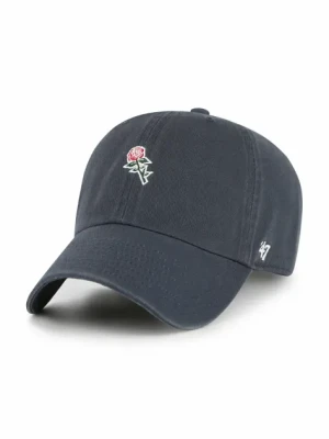 47 brand czapka z daszkiem bawełniana Nature Base Runner Icon kolor granatowy z aplikacją XX-BSRIC1411GWS-VNB