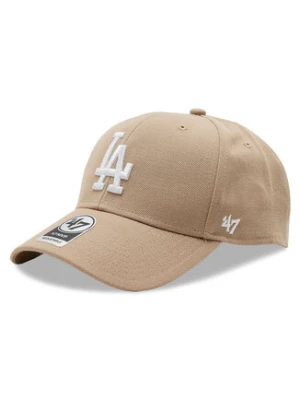 47 Brand Czapka z daszkiem Los Angeles Dodgers B-MVPSP12WBP-KHB Beżowy