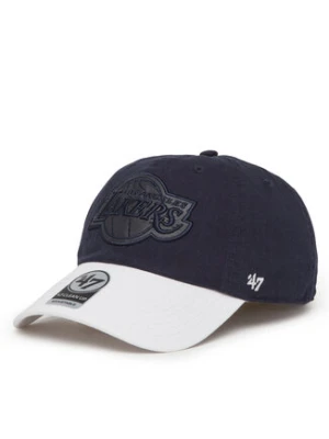 47 Brand Czapka z daszkiem Los Angeles Lakers Tommy Hilfiger Courtside '47 Clean Up THCCU174GWL Granatowy