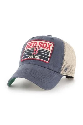 47 brand czapka z daszkiem MLB Boston Red Sox kolor granatowy z aplikacją B-FRSTK02BXP-VN