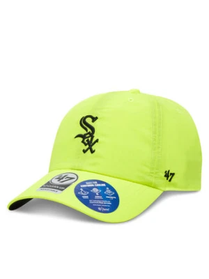 47 Brand Czapka z daszkiem MLB Chicago White Sox brrr ’47 CLEAN UP B-BRRRC06BBU Żółty
