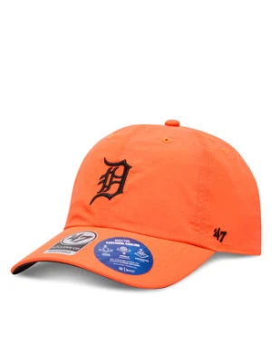 47 Brand Czapka z daszkiem MLB Detroit Tigers brrr ’47 CLEAN UP B-BRRRC09BBU Czerwony