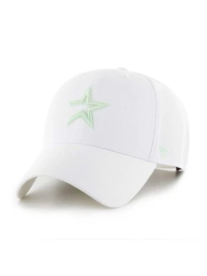 47 brand czapka z daszkiem MLB Houston Astros kolor biały z aplikacją BCPTN-MVPSP10WBP-WH00