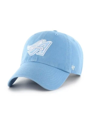 47 brand czapka z daszkiem MLB LA Angels kolor niebieski z aplikacją BCPTN-NLRGW04GWS-COA97