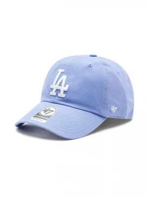 47 Brand Czapka z daszkiem MLB Los Angeles Dodgers '47 CLEAN UP B-RGW12GWS-LVB Fioletowy