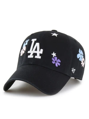 47 Brand Czapka z daszkiem MLB Los Angeles Dodgers B-FLRAC12GWS Czarny
